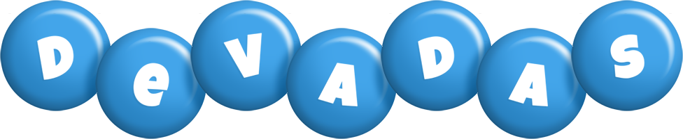 Devadas candy-blue logo