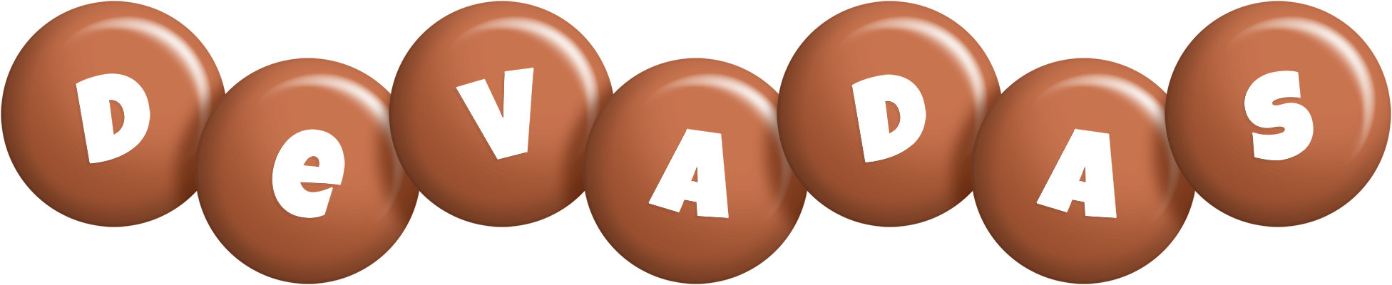 Devadas candy-brown logo