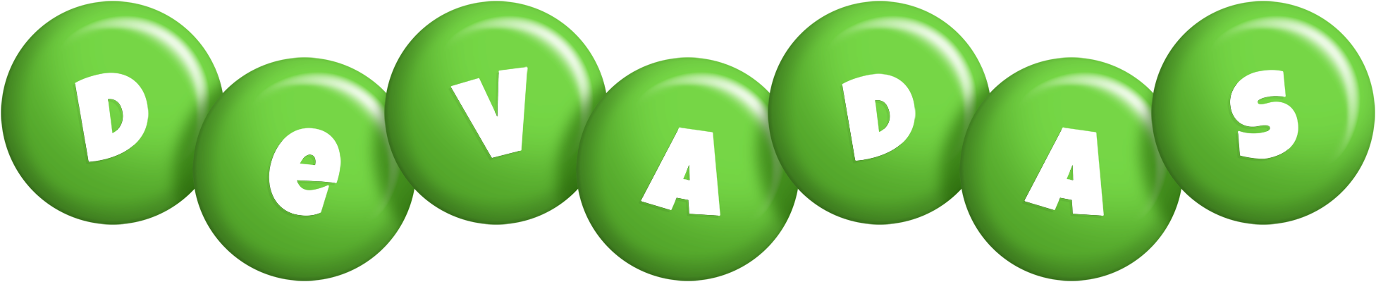 Devadas candy-green logo