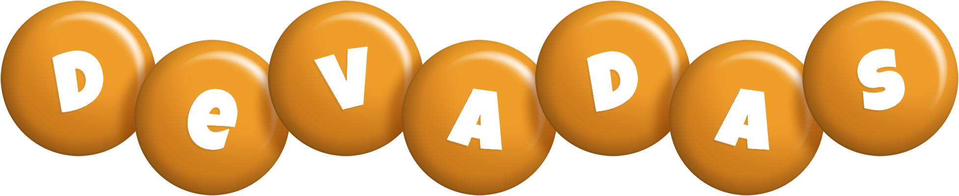 Devadas candy-orange logo
