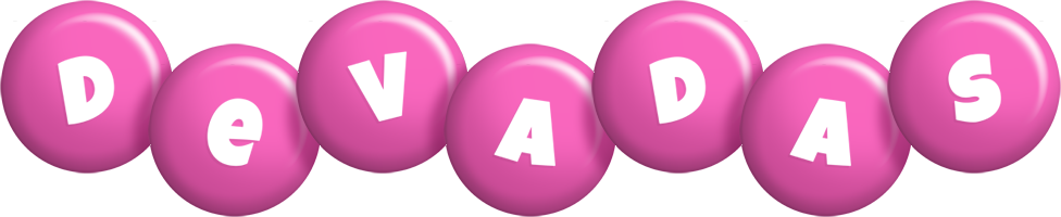 Devadas candy-pink logo