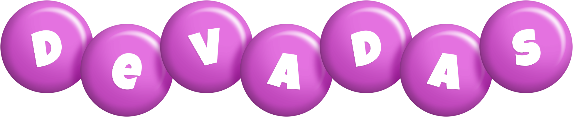 Devadas candy-purple logo