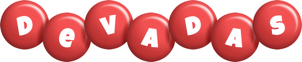 Devadas candy-red logo