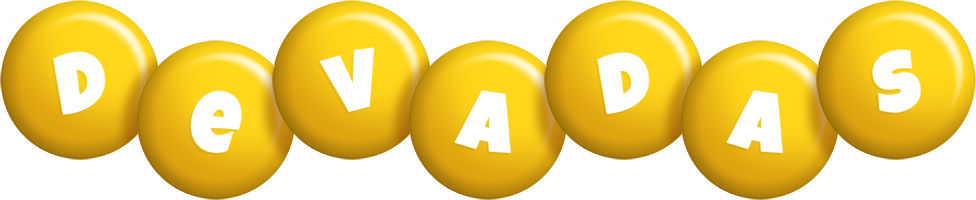 Devadas candy-yellow logo