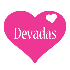 Devadas love-heart logo