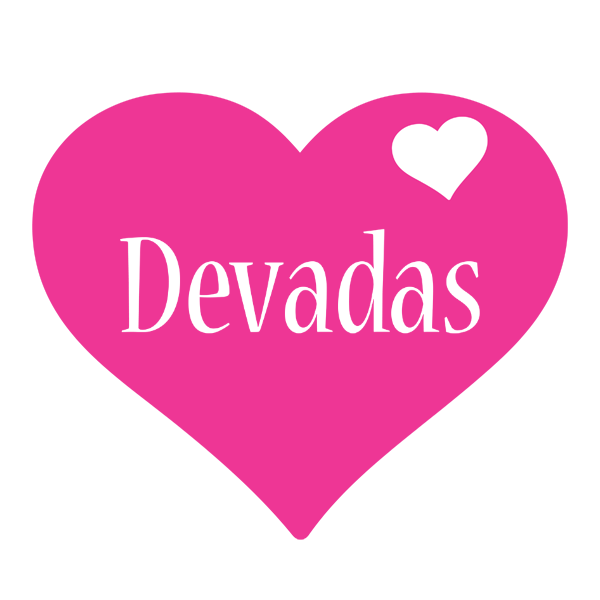 Devadas love-heart logo