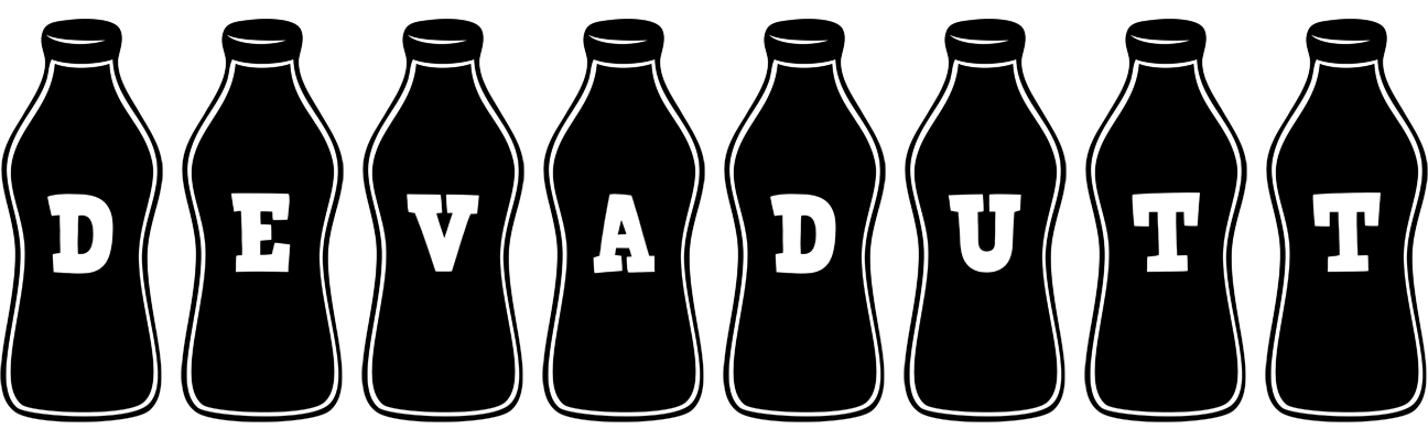 Devadutt bottle logo