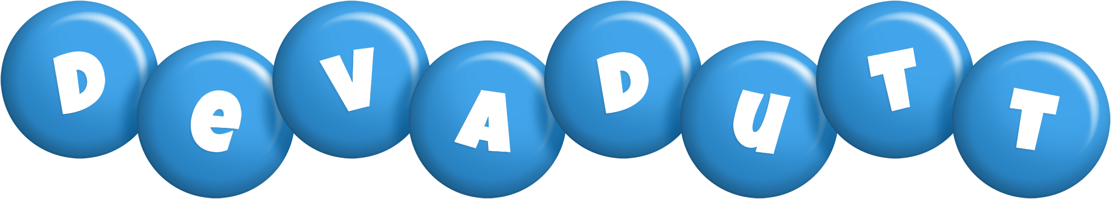 Devadutt candy-blue logo