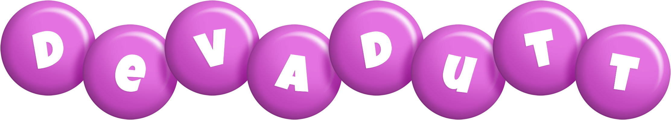 Devadutt candy-purple logo