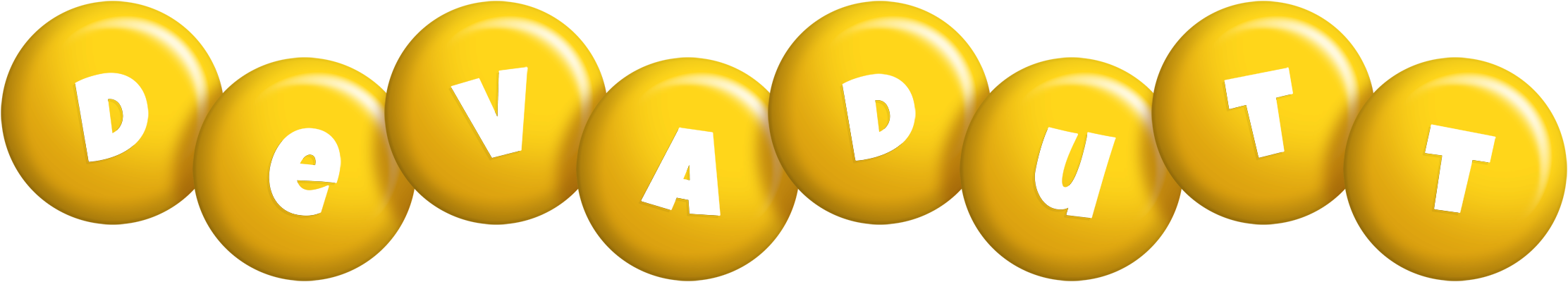 Devadutt candy-yellow logo