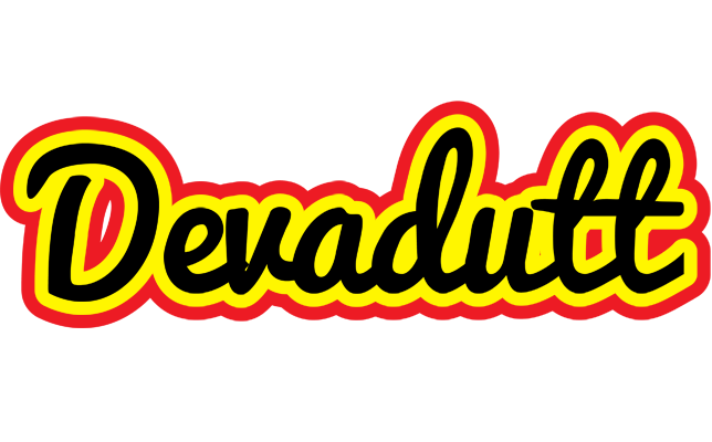 Devadutt flaming logo