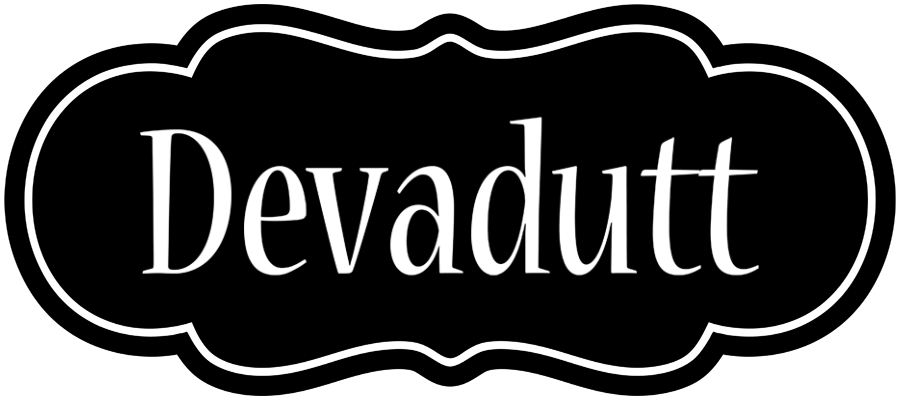 Devadutt welcome logo