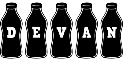 Devan bottle logo