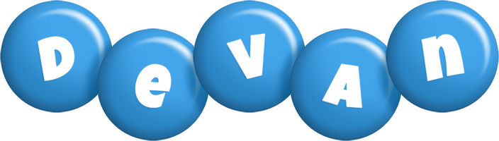 Devan candy-blue logo