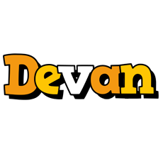 Devan cartoon logo
