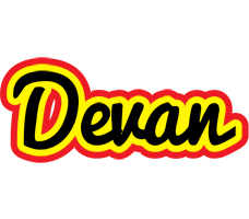 Devan flaming logo