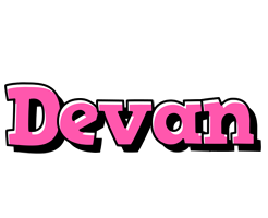 Devan girlish logo
