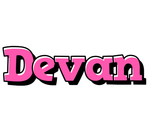 Devan girlish logo
