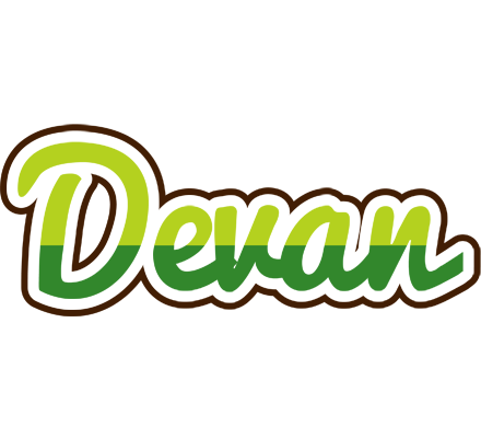Devan golfing logo