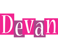 Devan whine logo