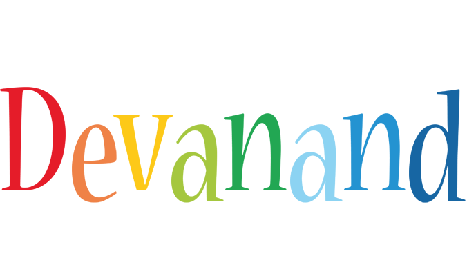 Devanand birthday logo
