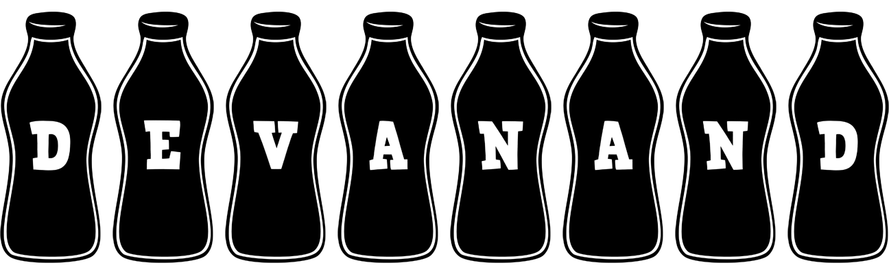 Devanand bottle logo