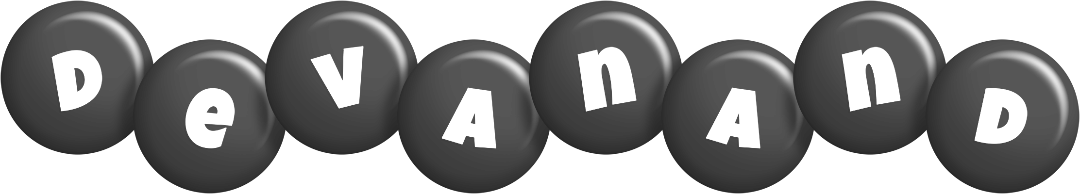 Devanand candy-black logo