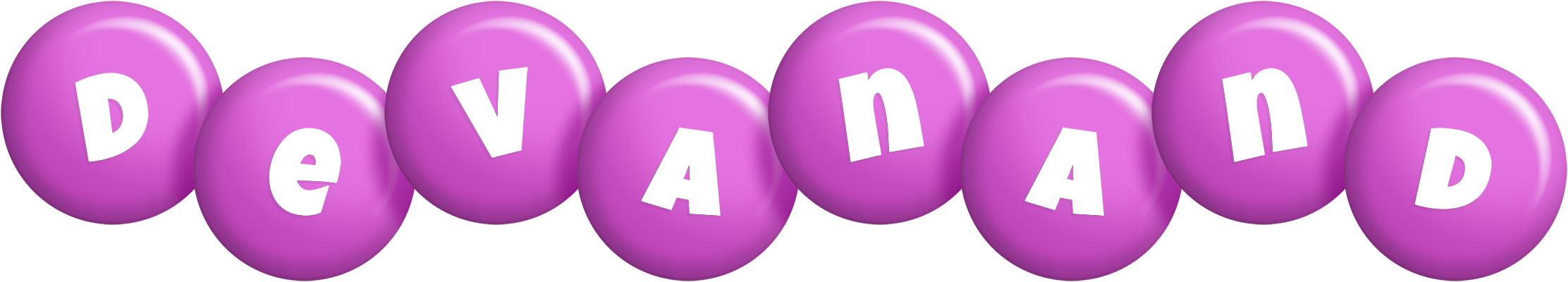 Devanand candy-purple logo