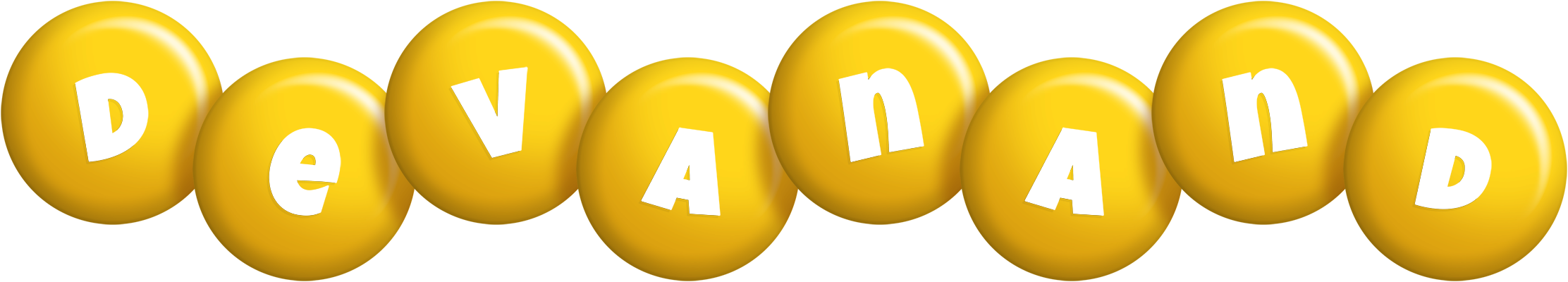Devanand candy-yellow logo