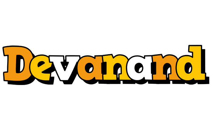 Devanand cartoon logo