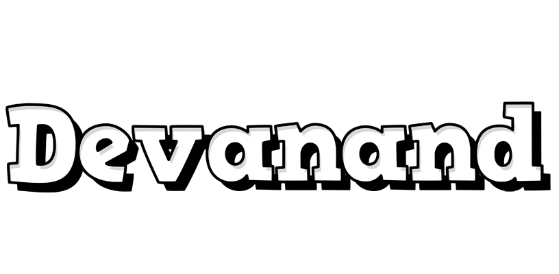 Devanand snowing logo