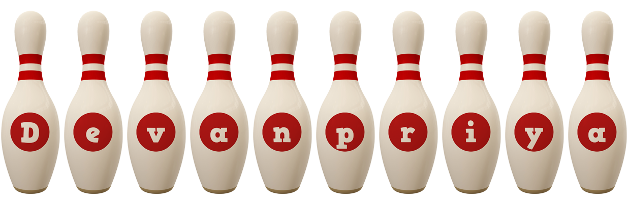 Devanpriya bowling-pin logo