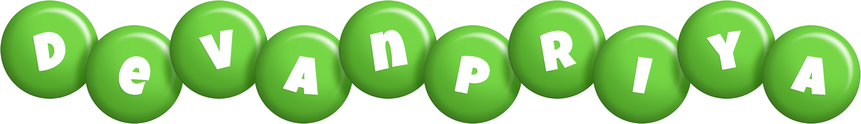 Devanpriya candy-green logo