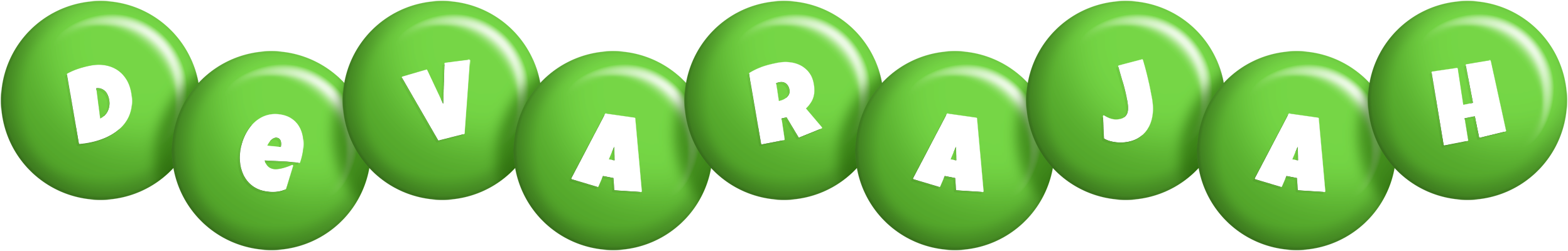 Devarajah candy-green logo