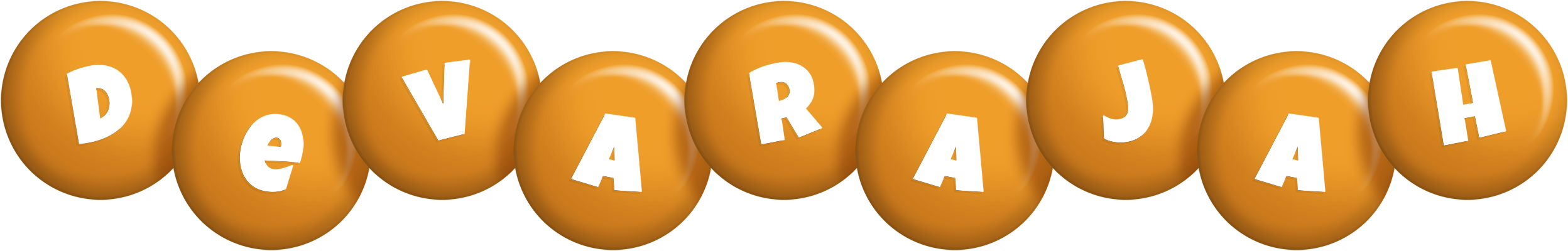 Devarajah candy-orange logo