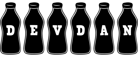 Devdan bottle logo