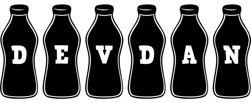 Devdan bottle logo