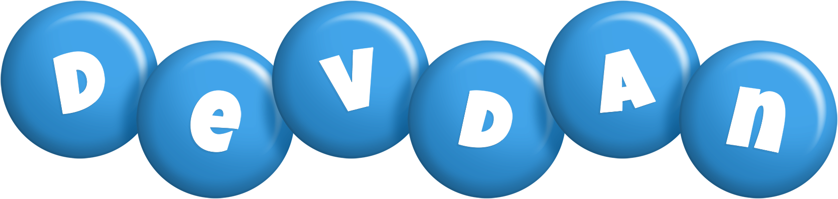 Devdan candy-blue logo