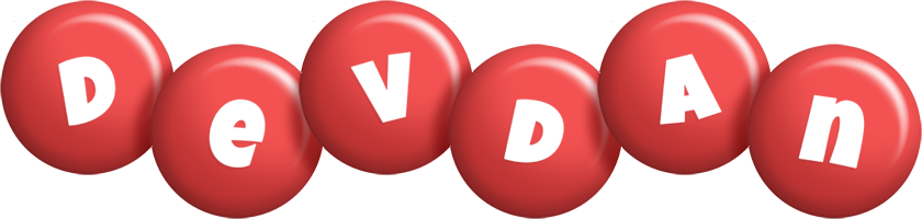 Devdan candy-red logo