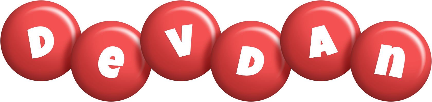 Devdan candy-red logo