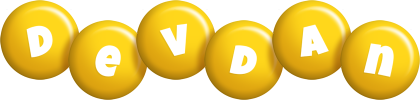 Devdan candy-yellow logo