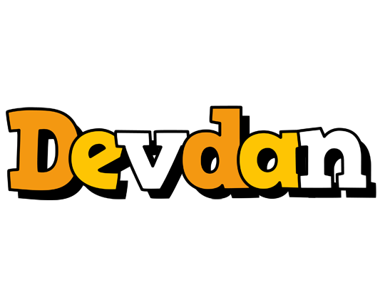 Devdan cartoon logo