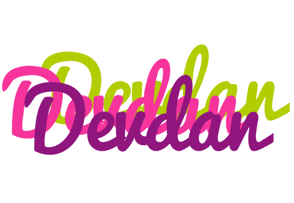 Devdan flowers logo
