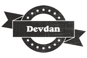 Devdan grunge logo