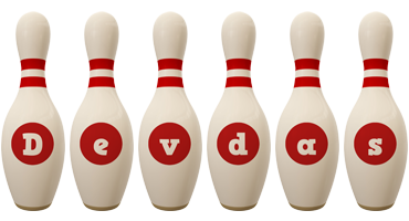 Devdas bowling-pin logo