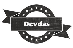 Devdas grunge logo