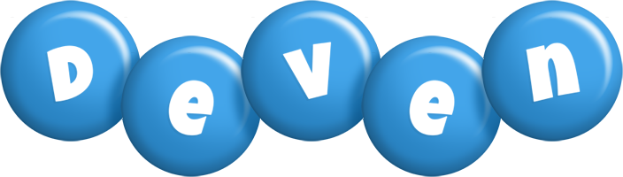 Deven candy-blue logo