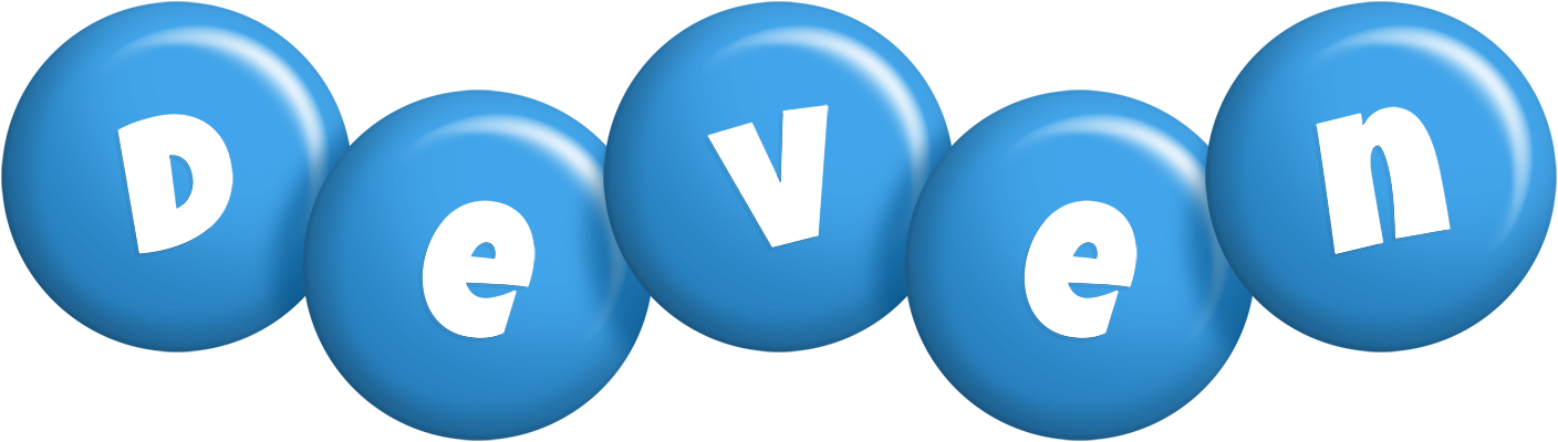 Deven candy-blue logo