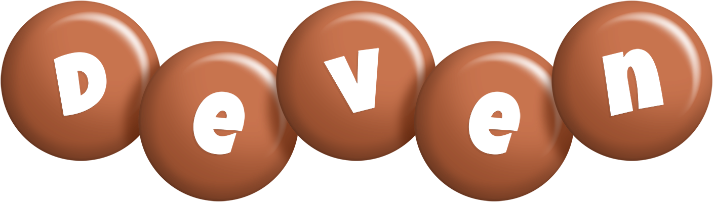 Deven candy-brown logo