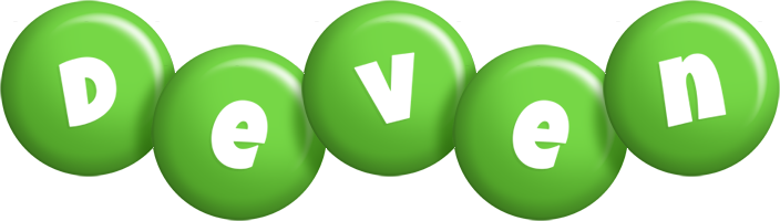 Deven candy-green logo